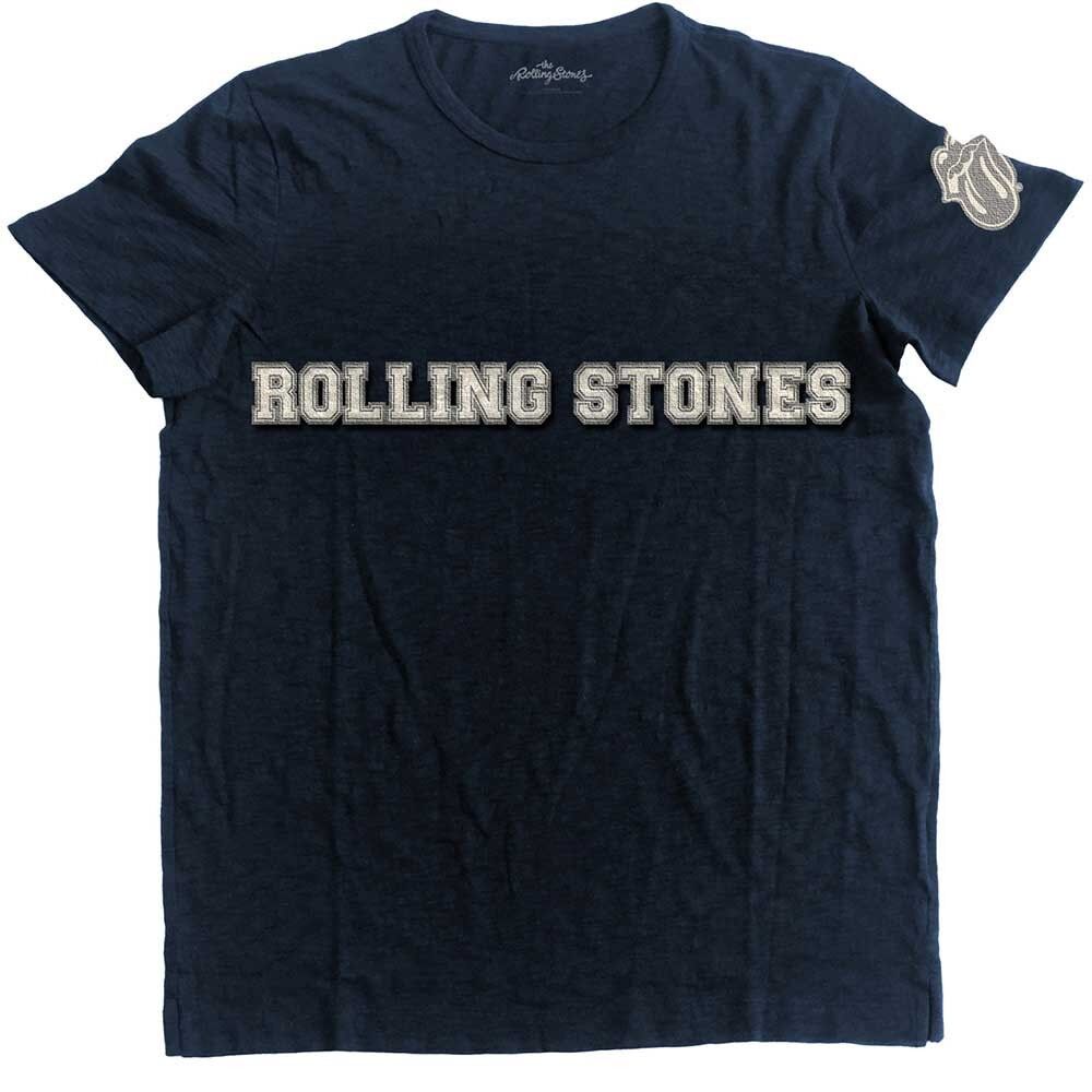 The Rolling Stones T Shirt - Logo & Tongue App Slub