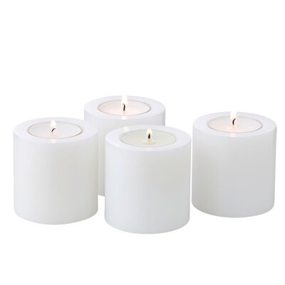 Tealight holder Cornelius Ø 6 cm H 6 cm set of 4