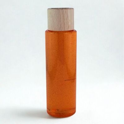 🍊 Botella sensorial “naranja”