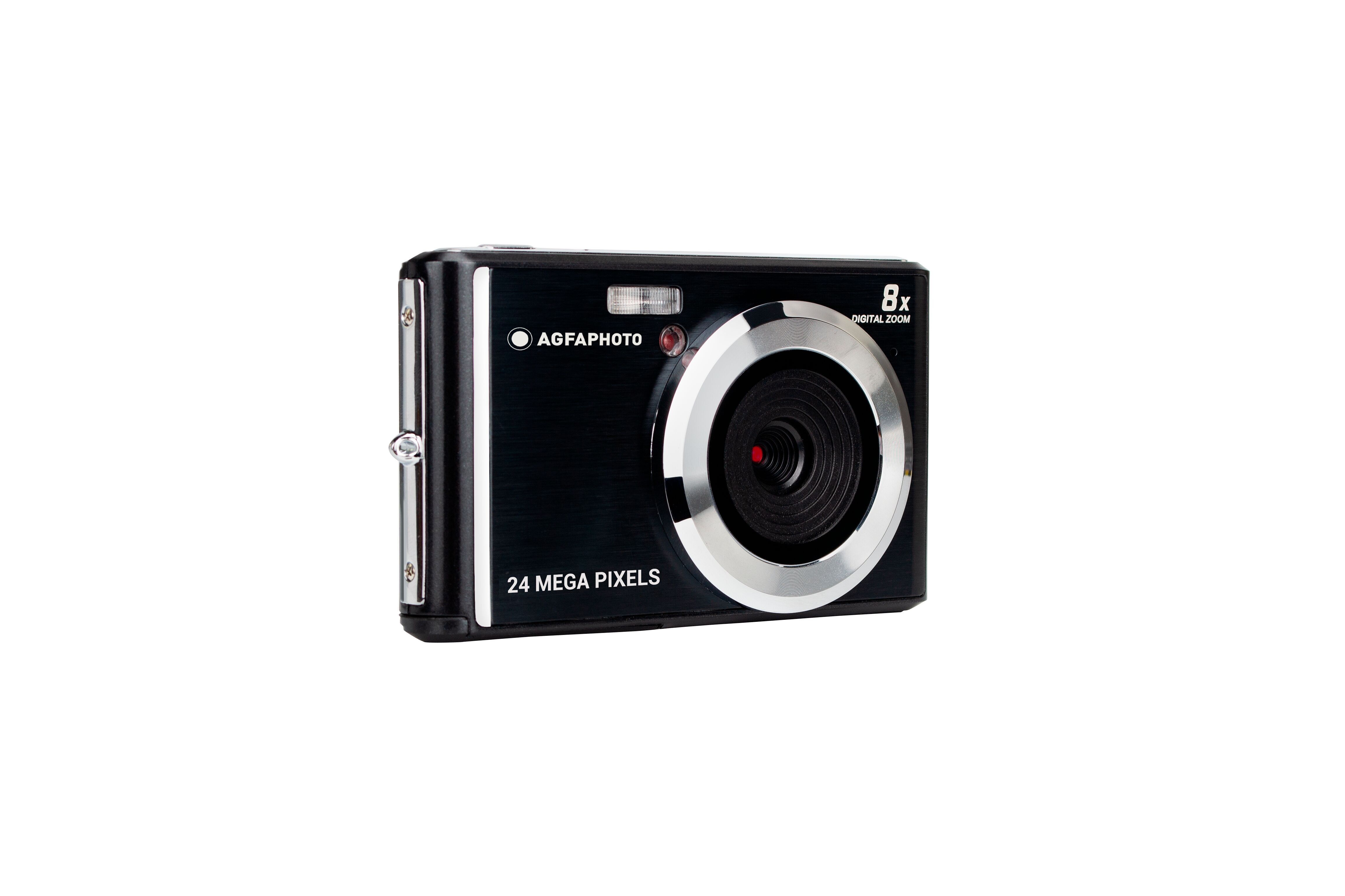 AGFA Photo Realishot DC5500 - Appareil Photo Numérique Compact, 24 MP, 2.4'' LCD, Zoom Digital 8X, Batterie Lithium - Noir - Noir