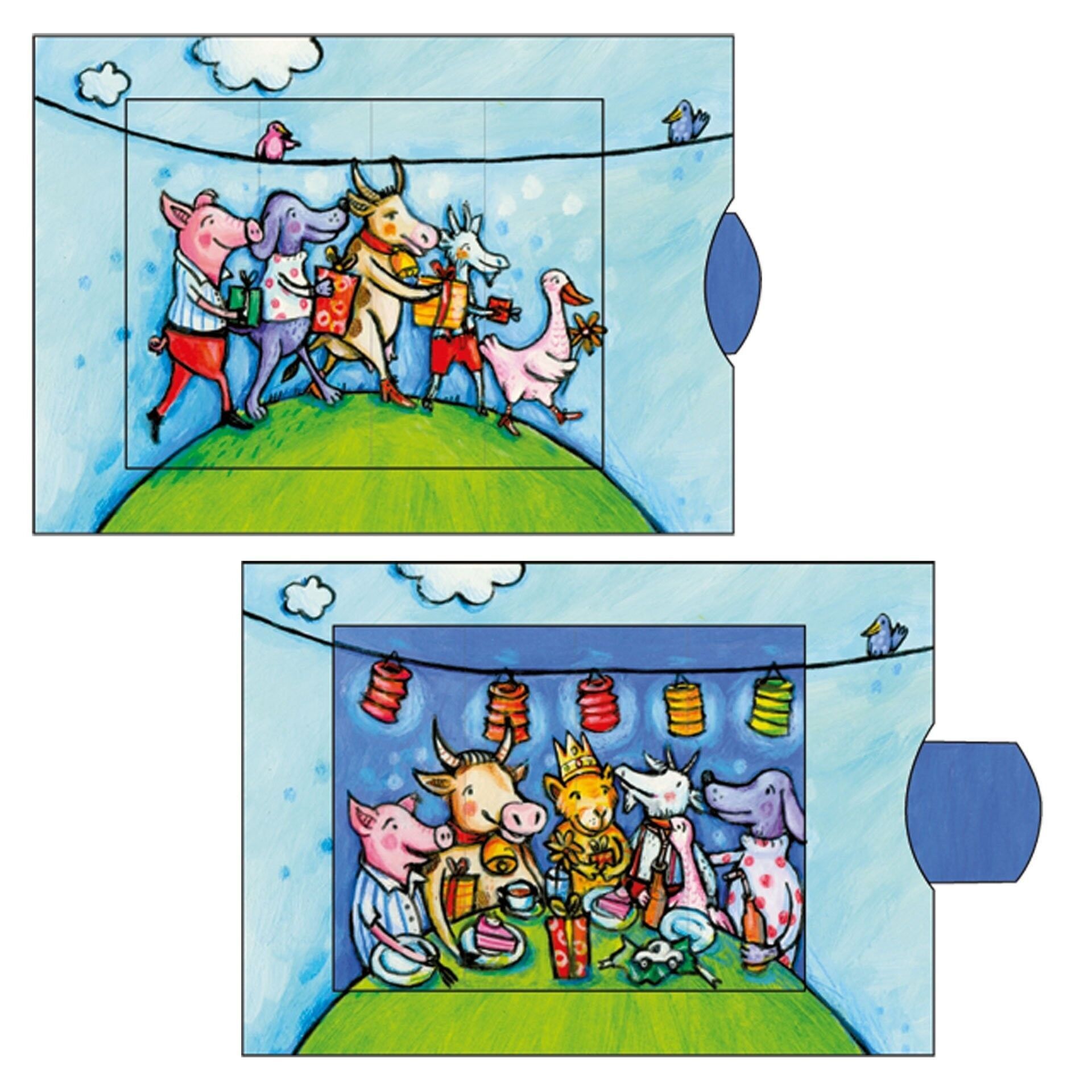 Carta vivente "invito"