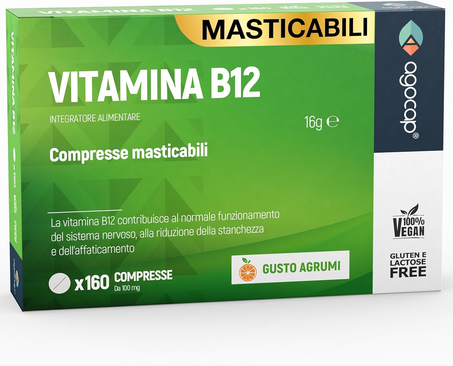 Vitamin B12 1000 mcg Citrus Flavor Chewable Tablets
