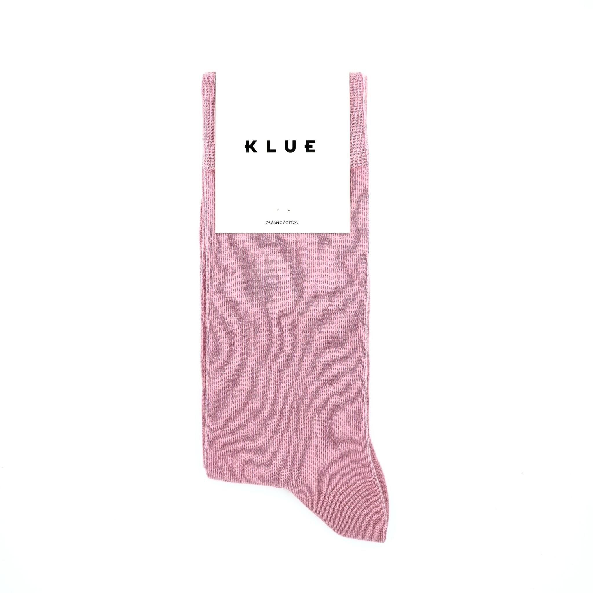 KLUE Bio-Socken in Uni | Rosa