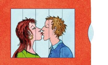 Carte vivante "baiser" 2