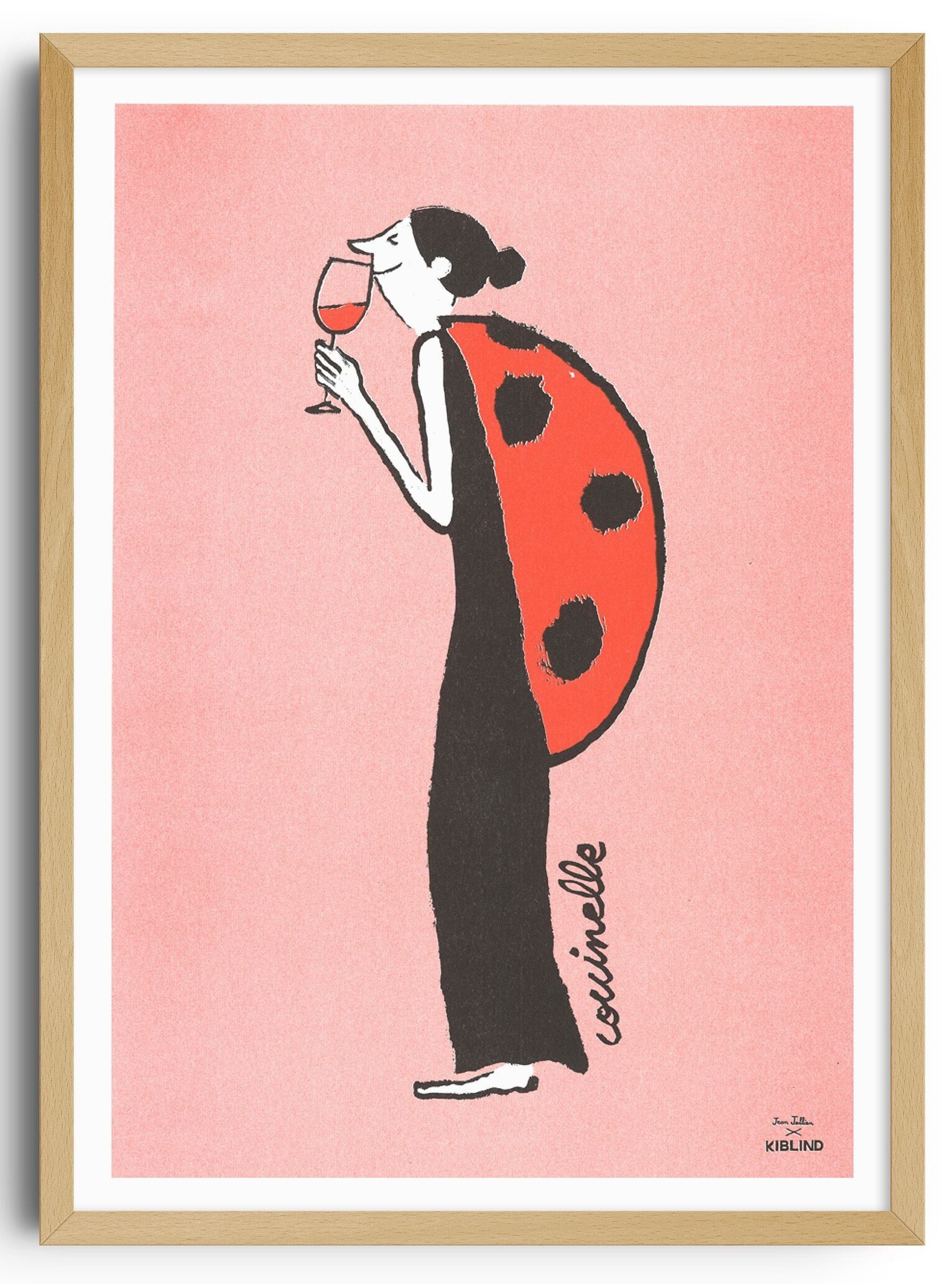 Poster Jean Jullien - Coccinella