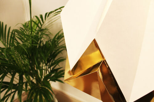 Suspension Origami Bicolore - XL - Gold