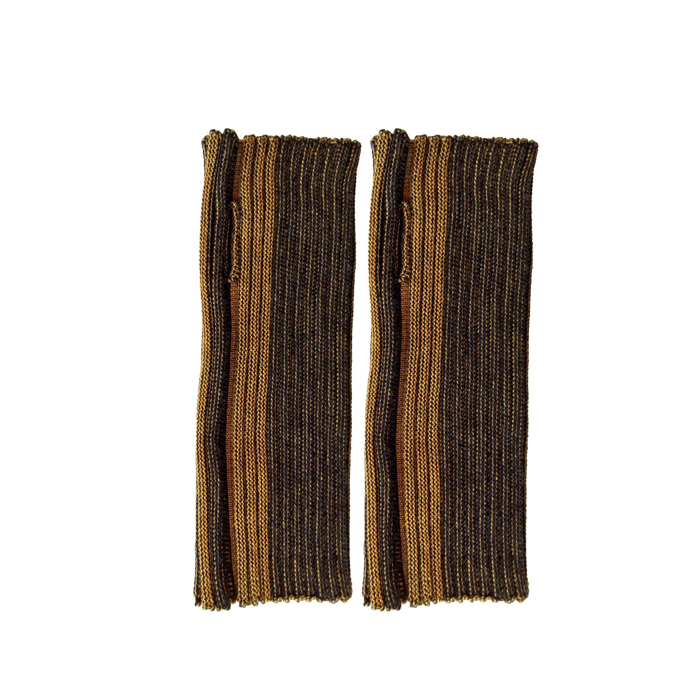 Guanti oro/antracite