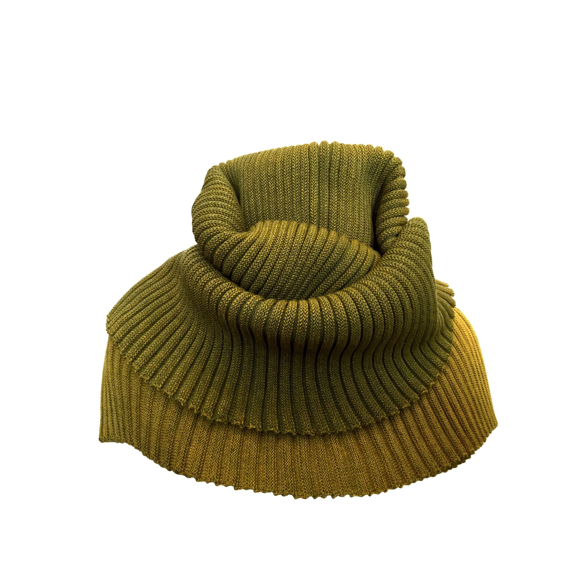 Halskragen PullAround maxi gelb/gelbgruen