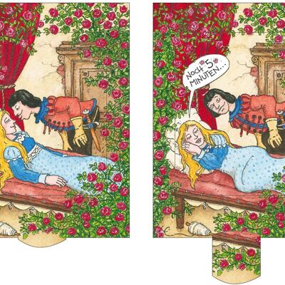 Living card "Sleeping Beauty"