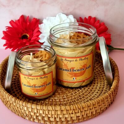 Bougie gourmande caramel beurre salé