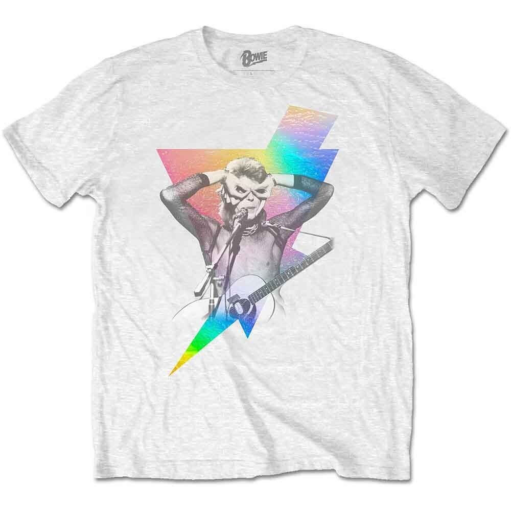 David Bowie T-Shirt - Holografischer Bolzen