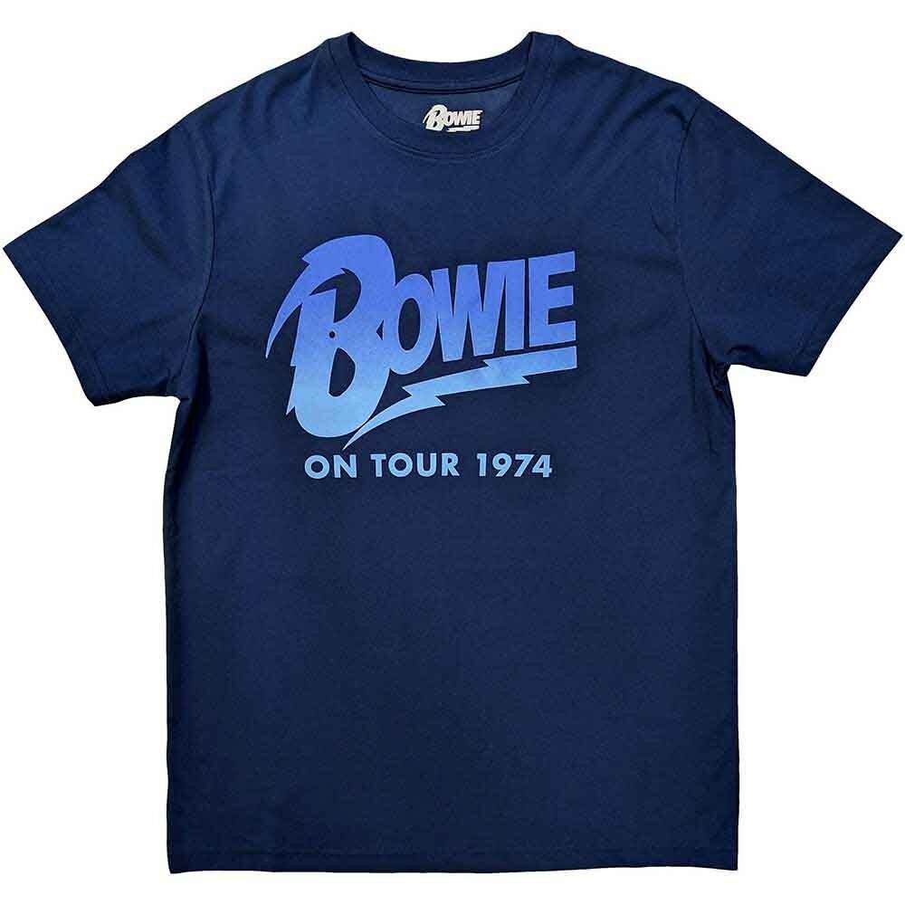 David Bowie T-Shirt - Auf Tour 1974