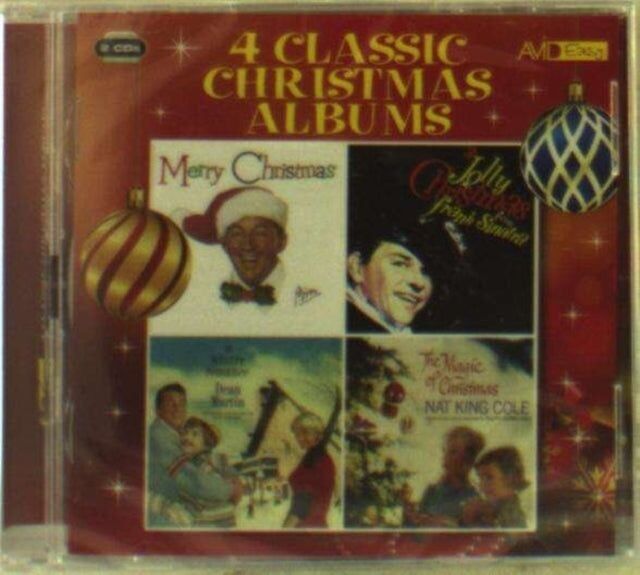 CD de Bing Crosby / Frank Sinatra / Dean Martin / Nat King Cole: cuatro álbumes clásicos de Navidad (Merry Christmas / A Jolly Christmas / A Winter Romance / The Magic Of Christmas)