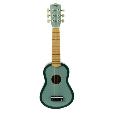 Guitar in dark green, Light green