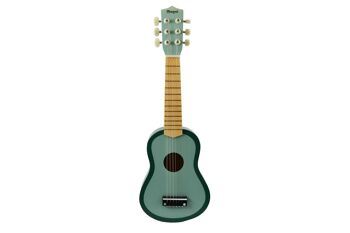 Guitare en vert foncé, Vert clair 1