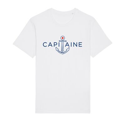 Captain t-shirt white