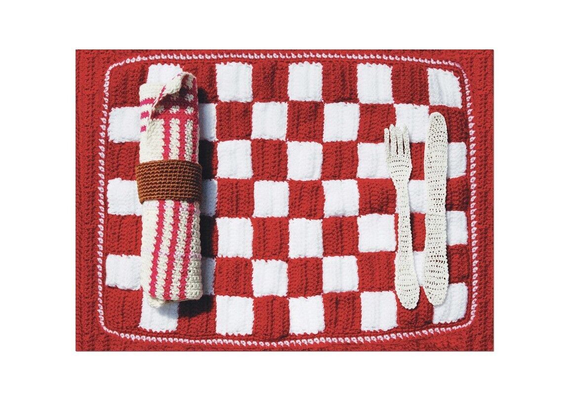 4 tovagliette - Trompe l'oeil