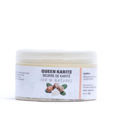 100% NATURAL SHEA BUTTER 200G