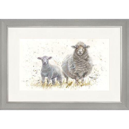 Ewe Beauties Rectangular Framed Print