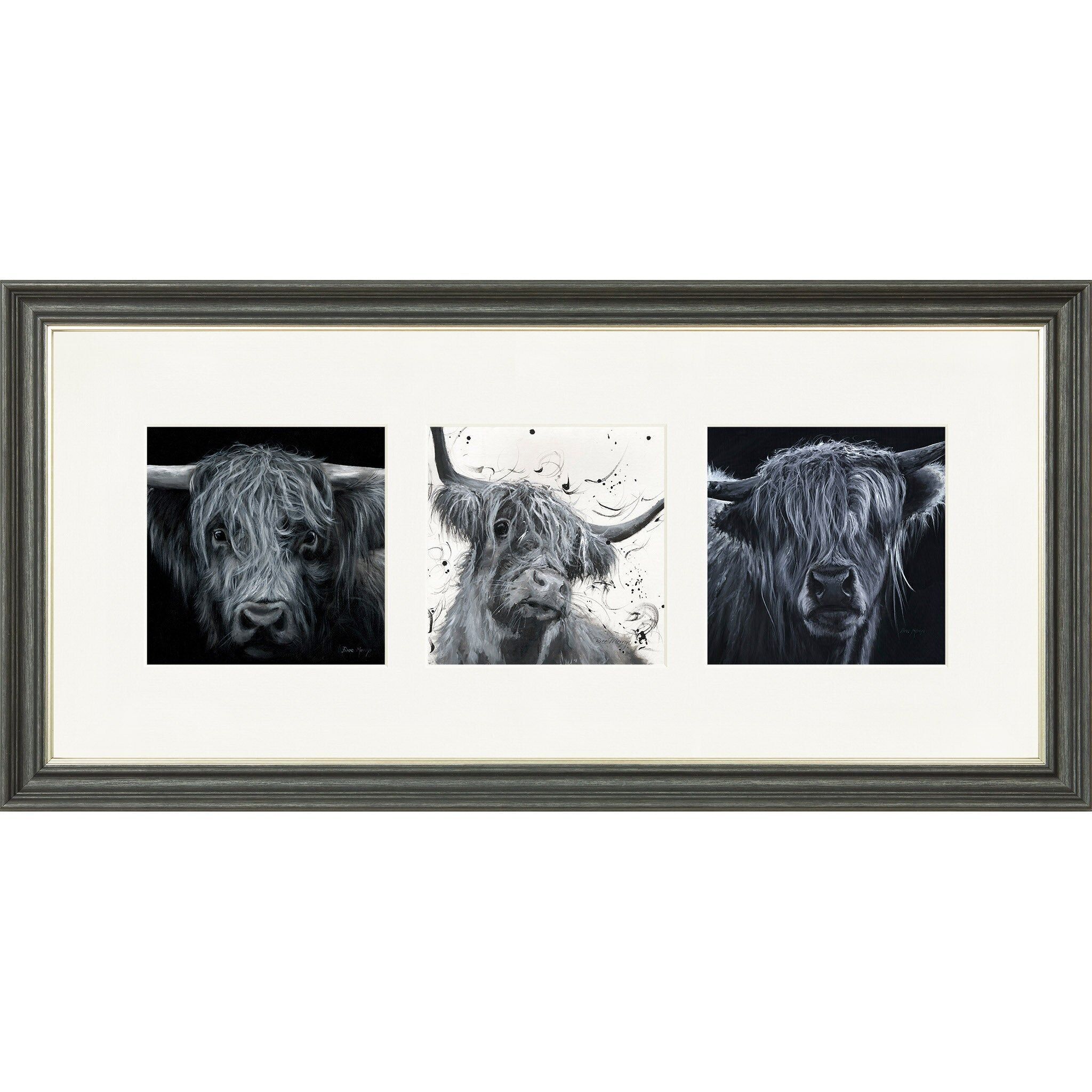 Triptyque des Highlanders, imprimé encadré