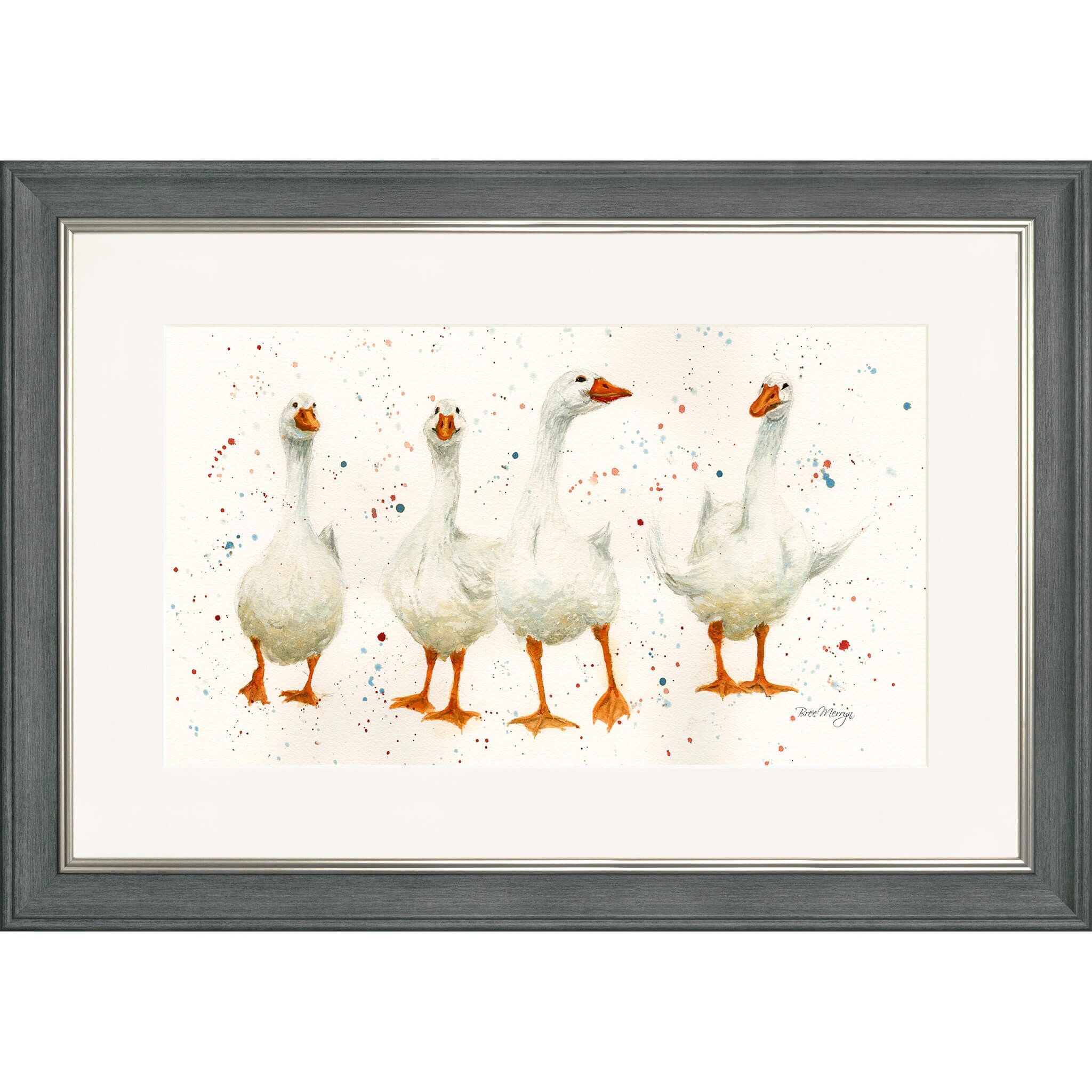 Impression encadrée rectangulaire Goose Women