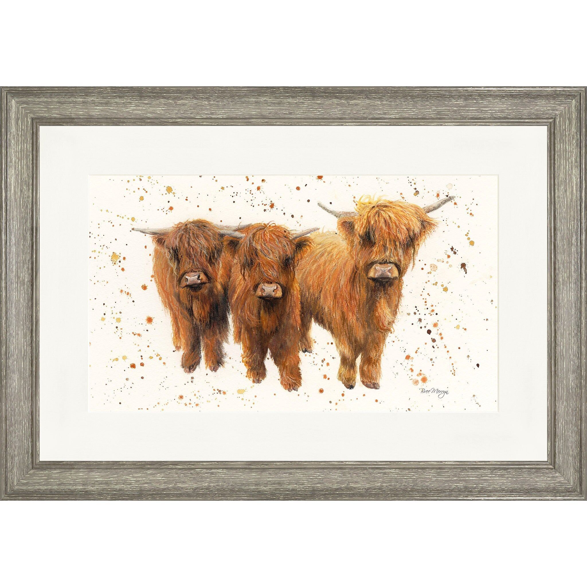 Loch, Stock and Barrel Rectangular Framed Print