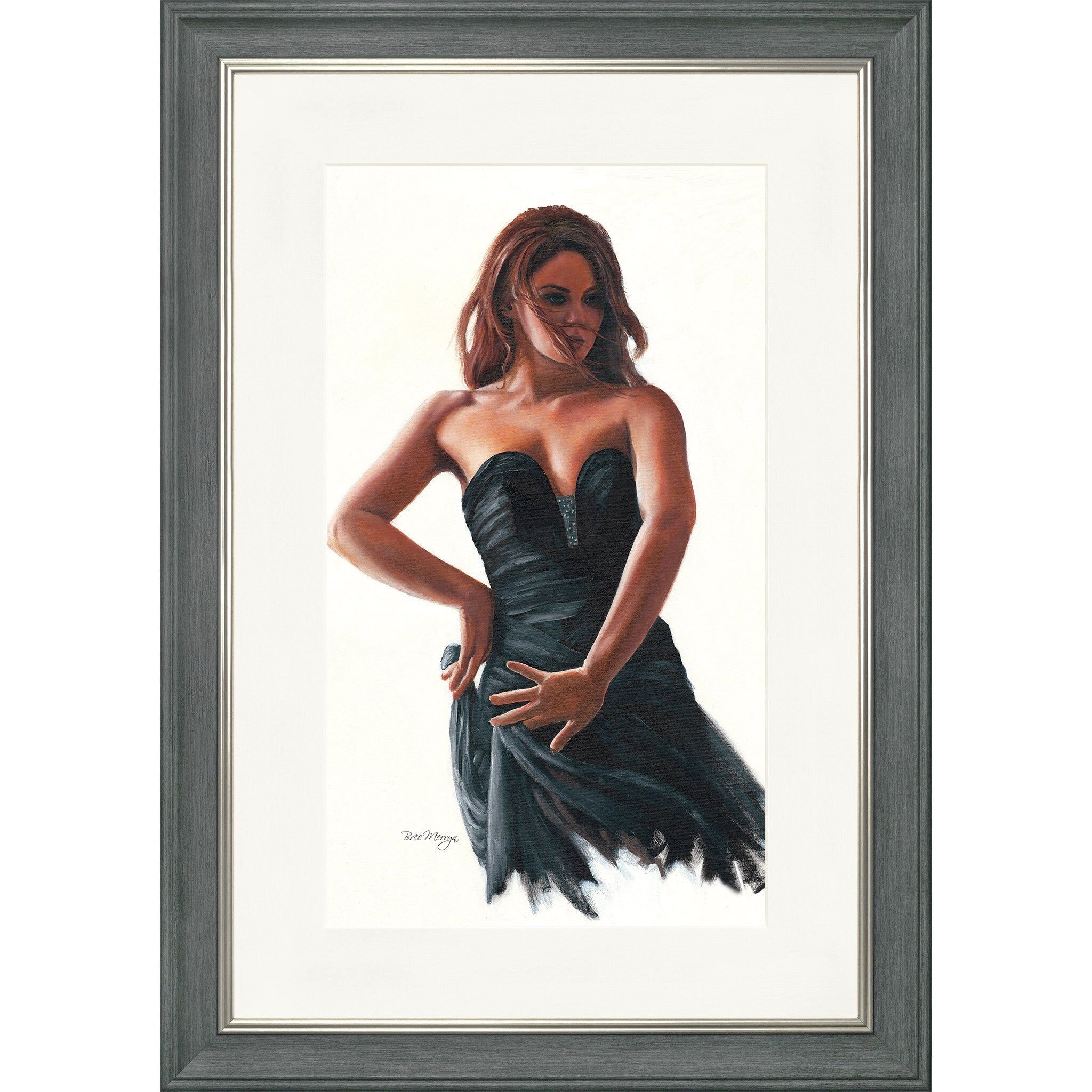 Impression encadrée rectangulaire Camilla