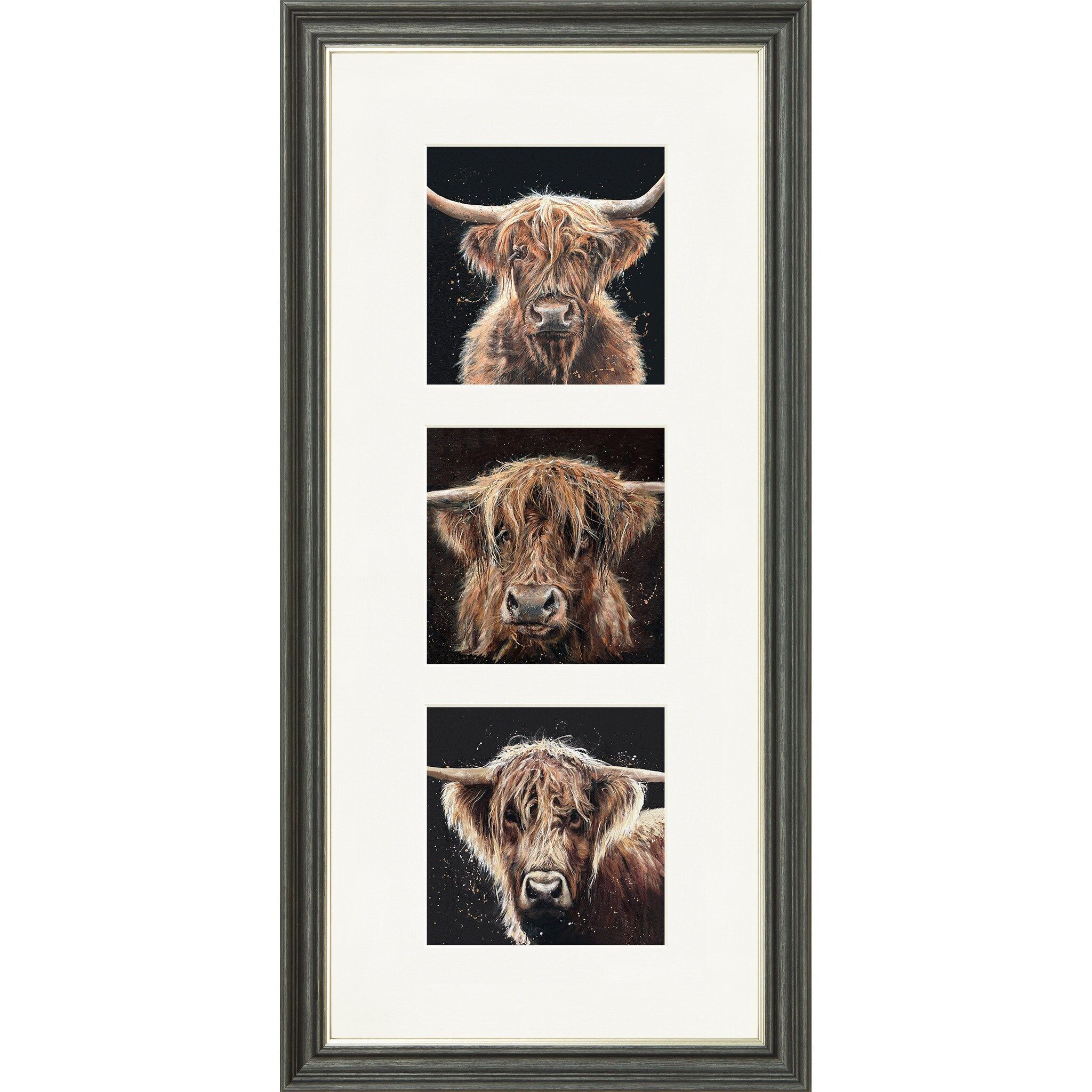 Triptyque encadré Les vieilles châtaignes