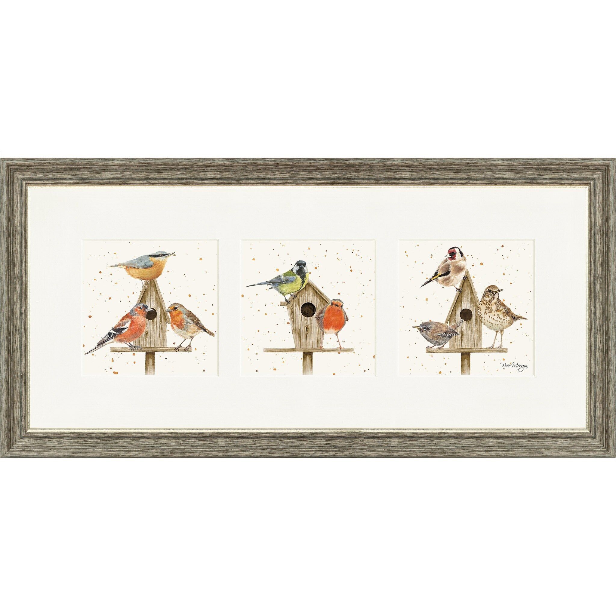 Trittico di festa in casa Stampa famosa