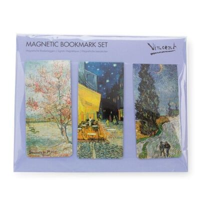 Juego de 3 marcapáginas magnéticos de Vincent van Gogh - Kroller muller 1