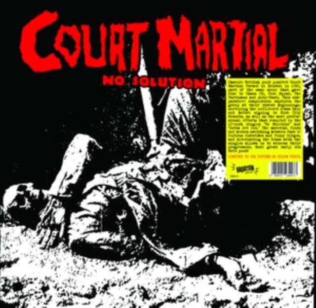 Court Martial LP - No Solution: Singles & Demos 1981/1982 (Vinile verde acqua)
