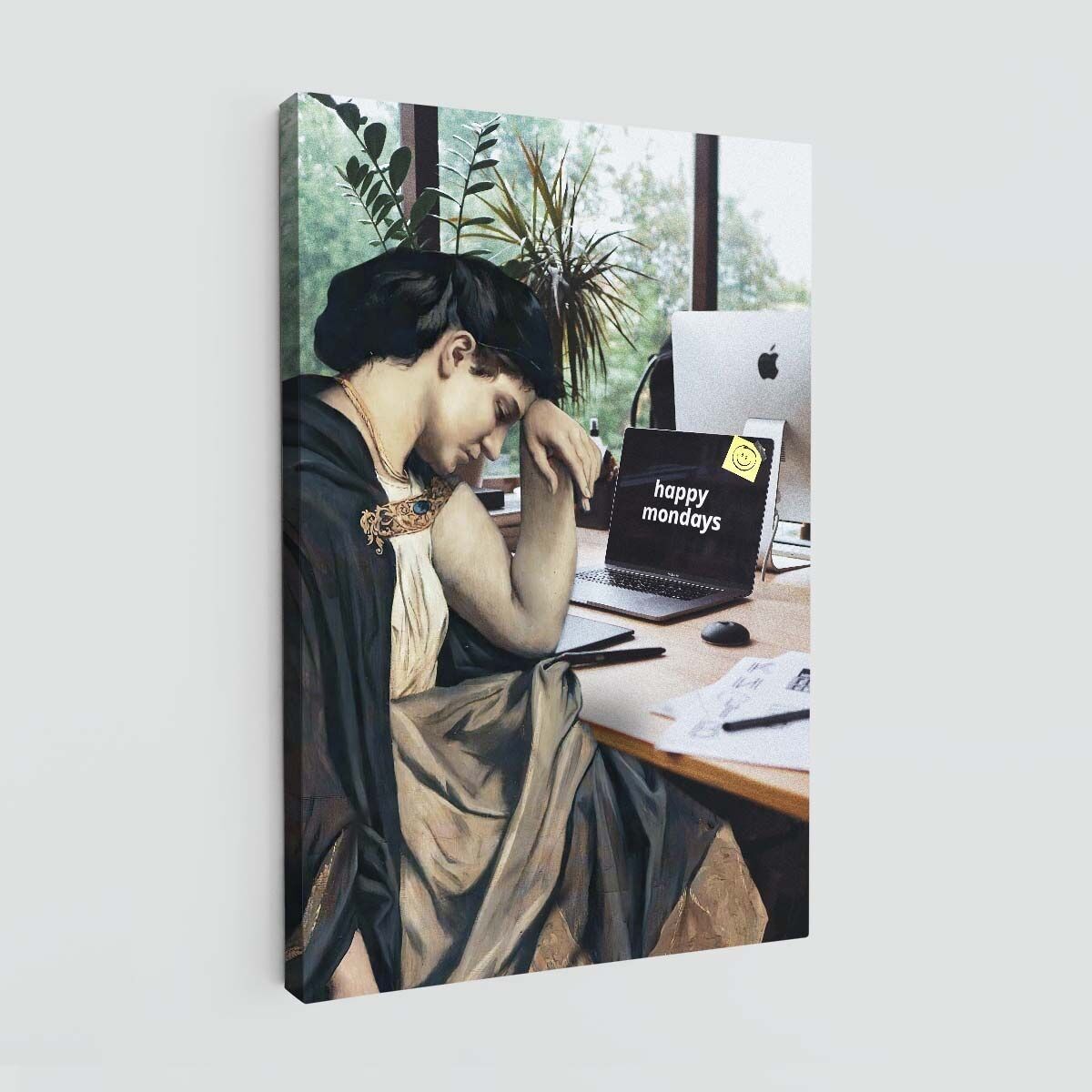 Stampa su tela Buon lunedì