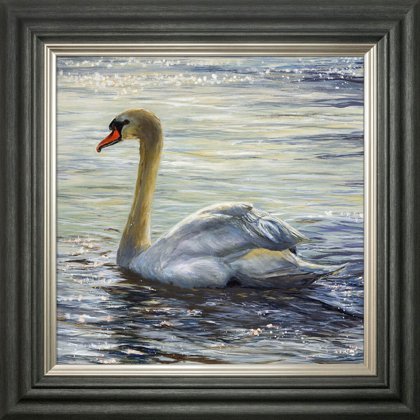 Impresión enmarcada con la firma de Serena