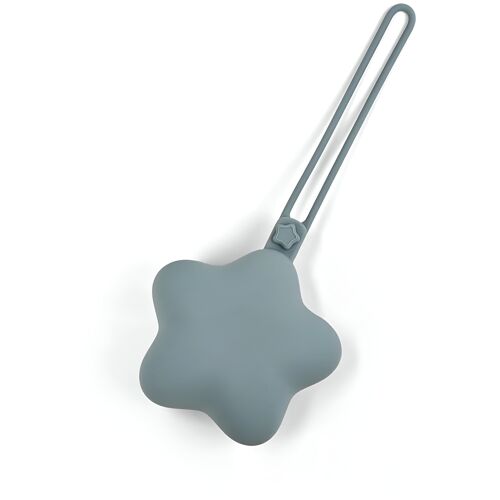 Portaciuccio in Silicone Stella Comodo e sicuro - Blue Wave -