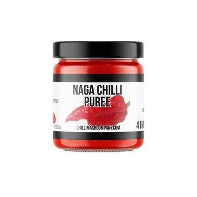 Purea di peperoncino Naga | 41 ml | Chilli Mash Company | Purea di peperoncino estremamente piccante