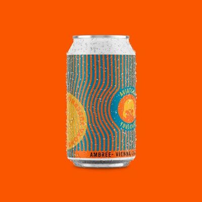 Super Nova - Bière ambrée en canette de 33cl type Vienna Lager - 5%