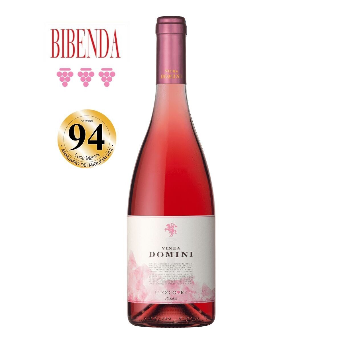 Luccicore Syrah Rosato Lacio IGT