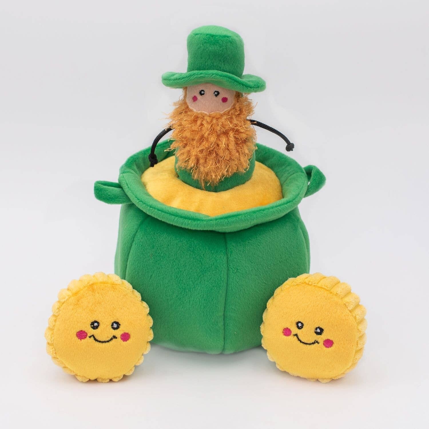 ZippyPaws St. Patrick's Burrow – Topf voll Gold