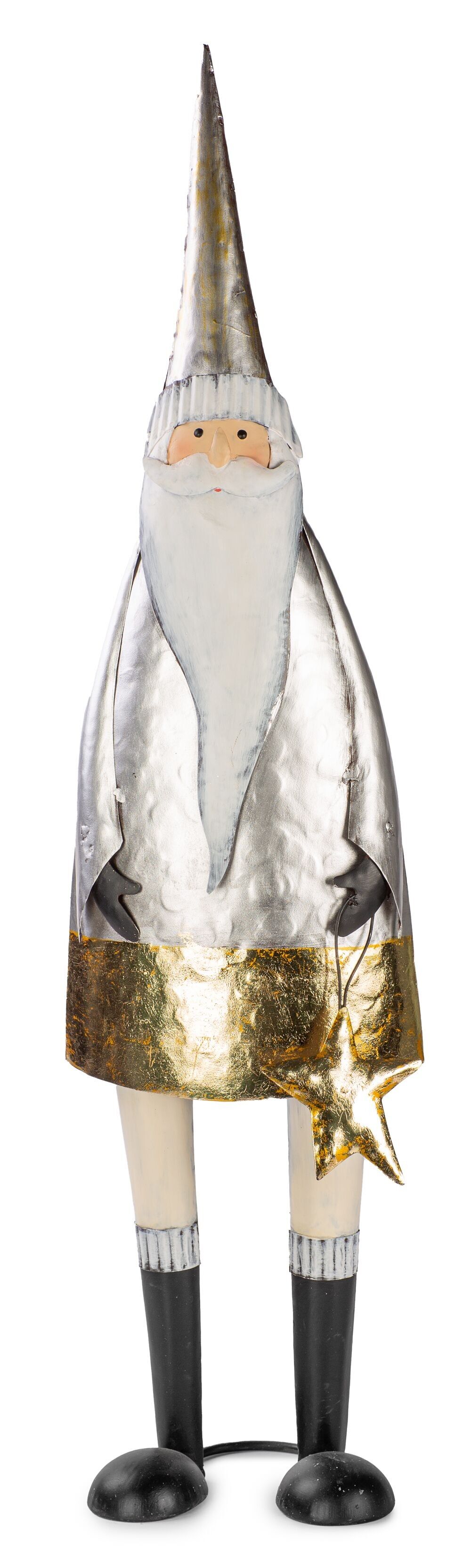 Babbo Natale con stella 69 cm VE 2