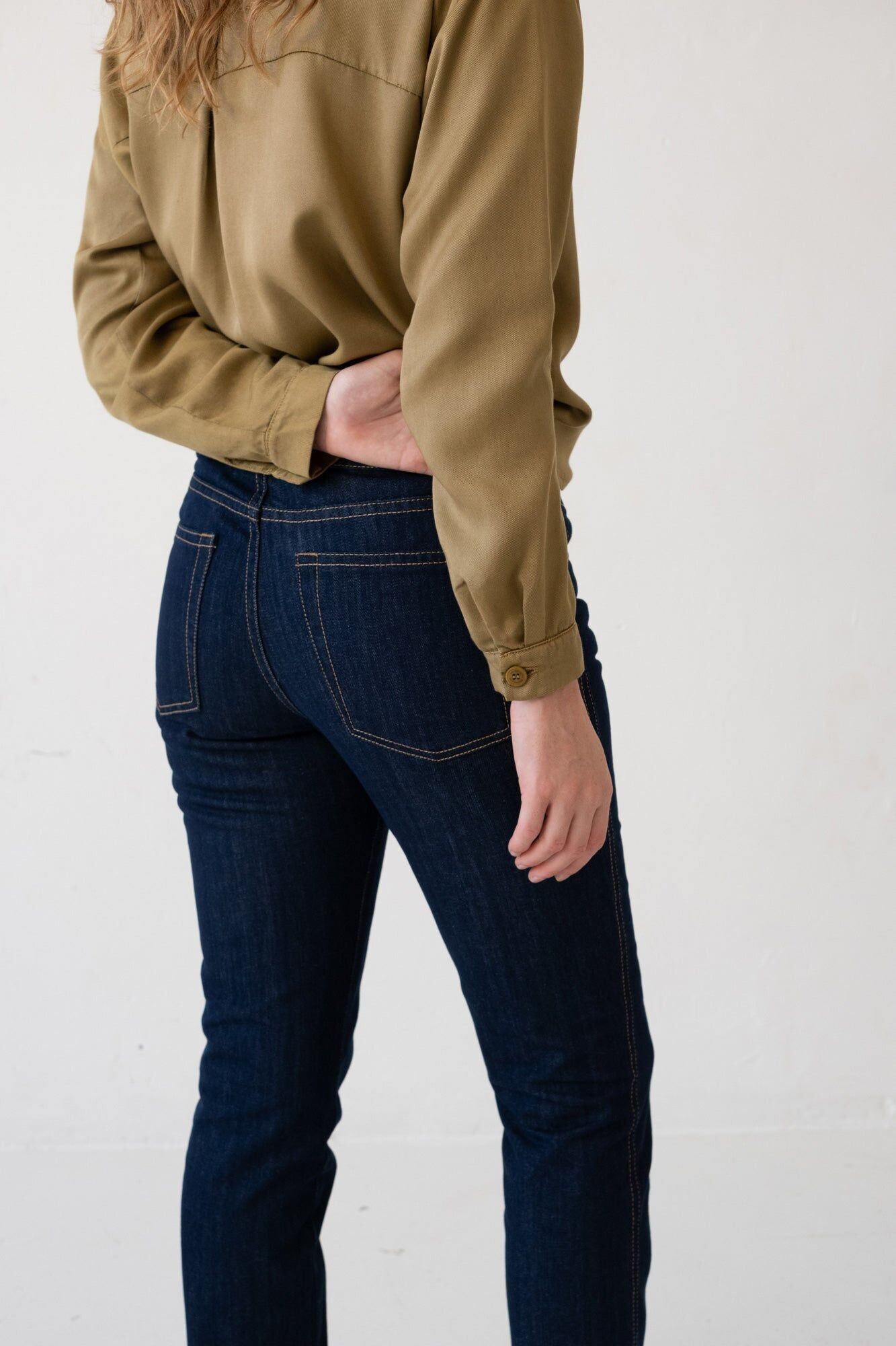 Heven Denim Vintage in Blau