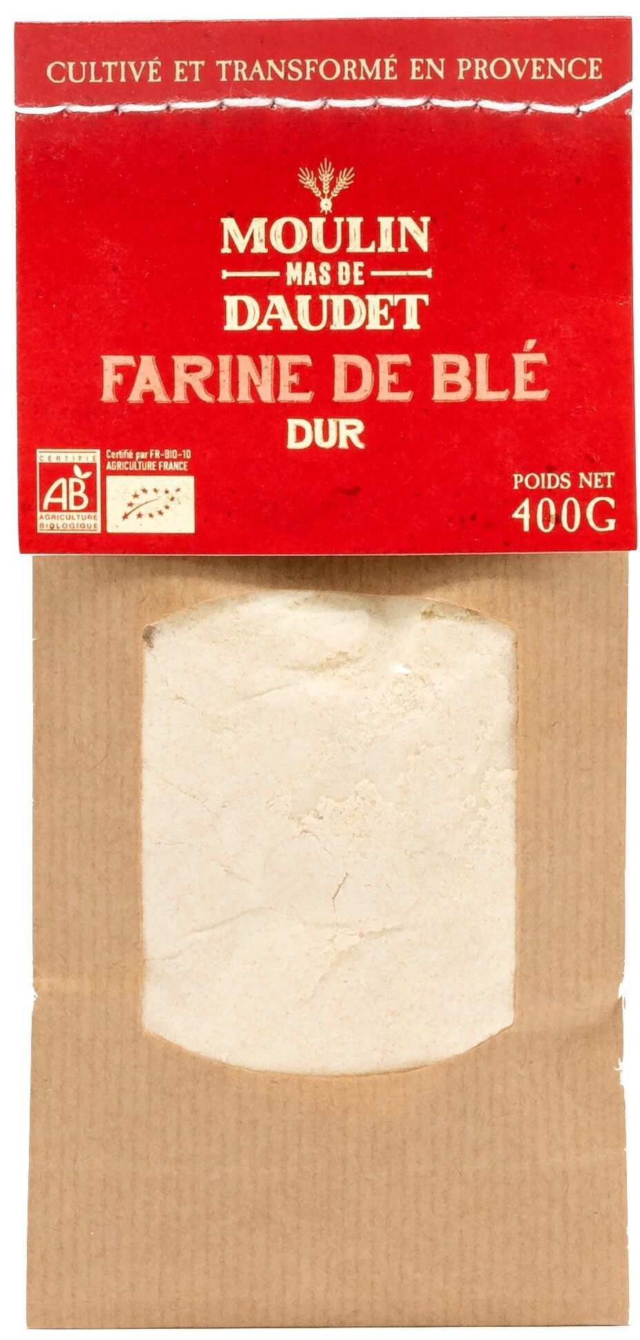 Bio-Hartweizenmehl aus der Provence – Moulin Mas de Daudet