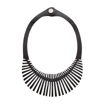 Collana con camera d'aria a spina di pesce