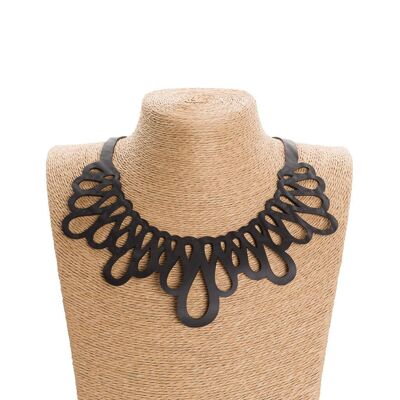 Collana con onda a forma di camera d'aria autunnale