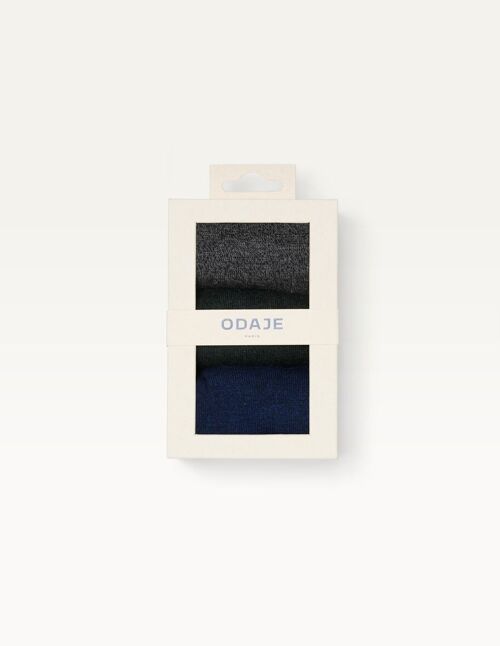 Chiné - Gris bleu vert