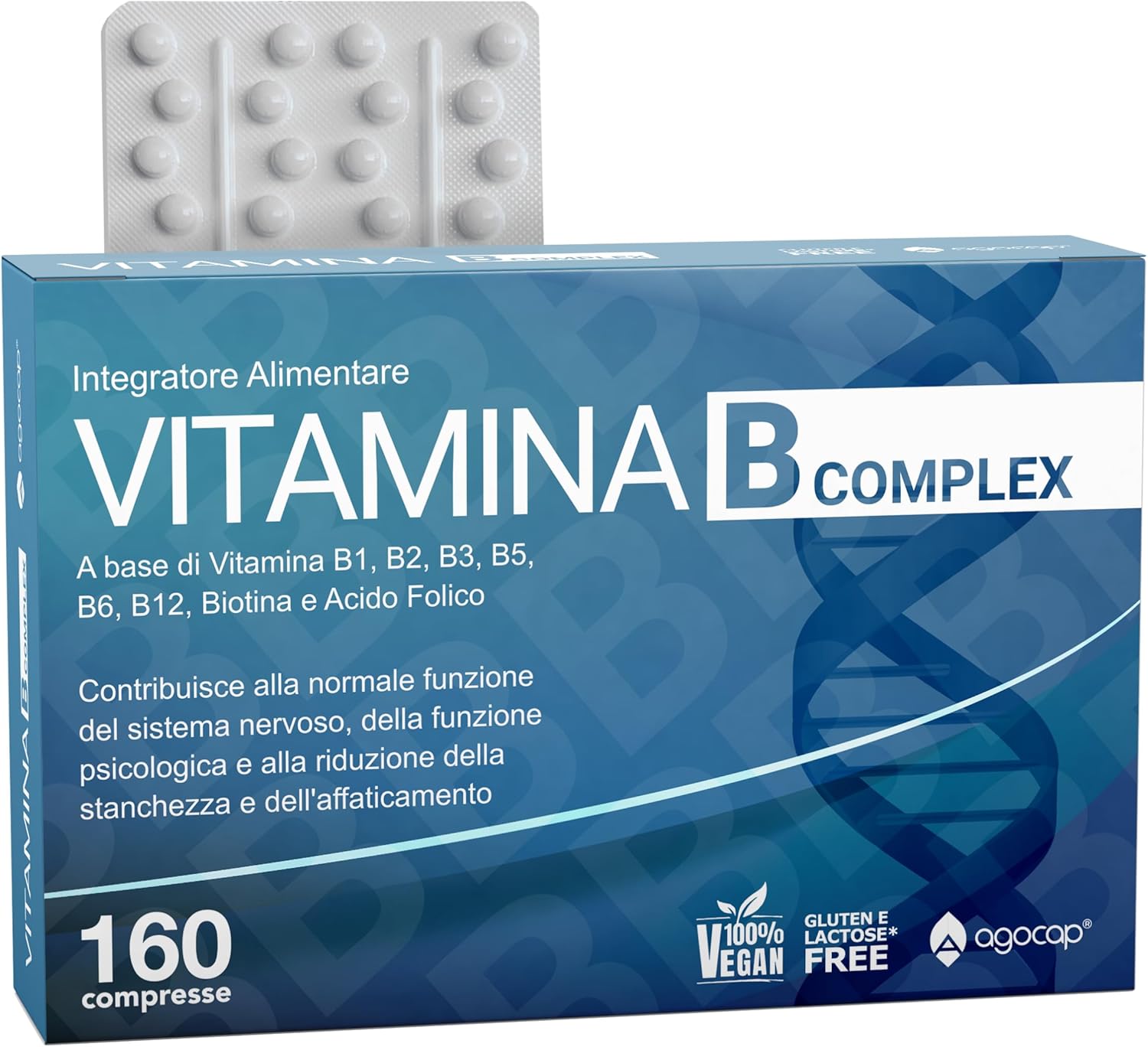 Vitamin B COMPLEX High Dosage 160 tablets