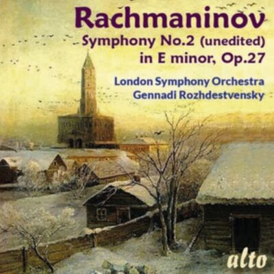Gennadi Rozhdestvensky / L.S.O CD - Sinfonía n.° 2 de Rachmaninov (sin editar, más de 66 minutos)