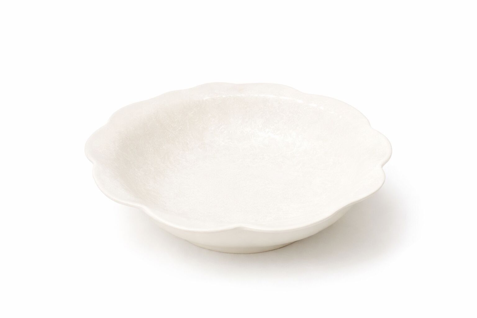 Piatto fondo in porcellana bianca Florale 21.5 cm