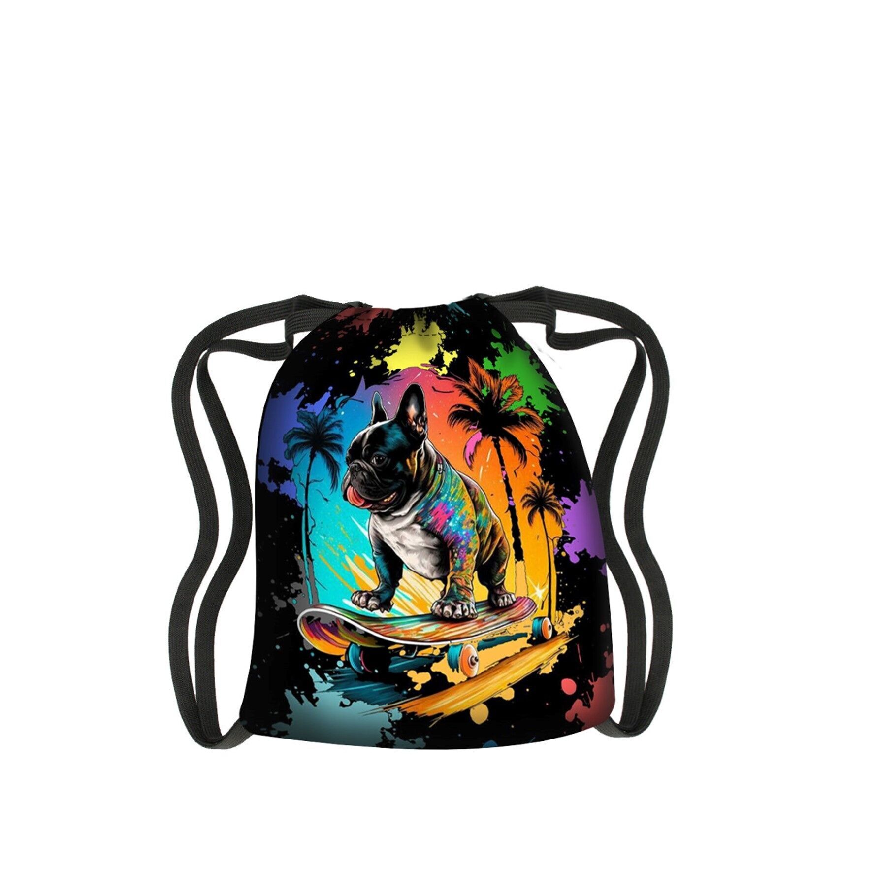 Zaino Born To Ride In Canvas Fun Sack Linea Bertoni