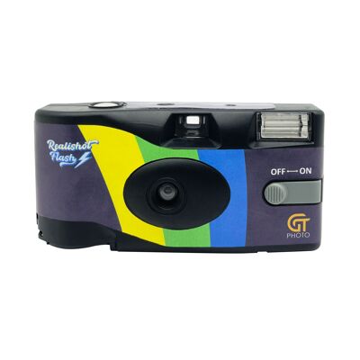 GT PHOTO - Cámara Desechable Realishot Flash - 27 Fotos
