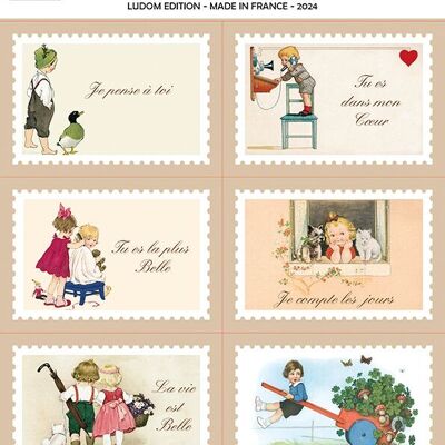 Message sticker labels